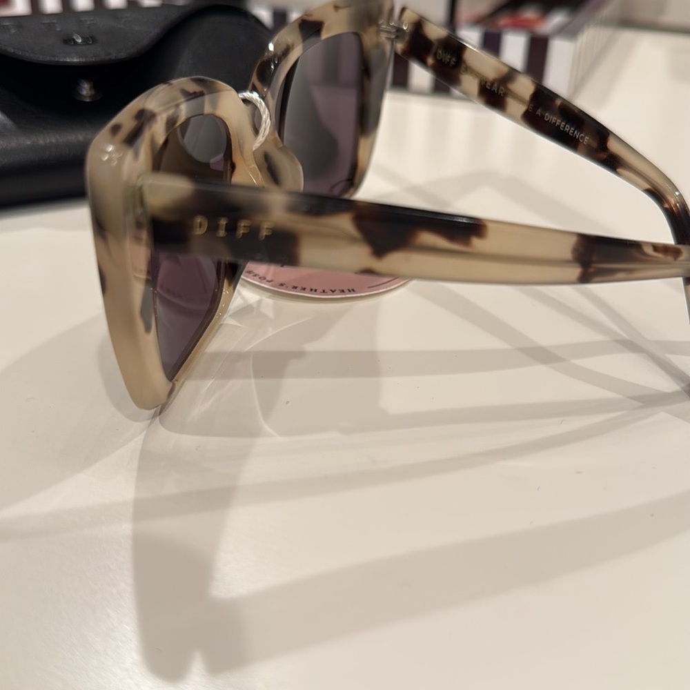 Stylish Tortoise Shell Sunglasses - Picture 4 of 4
